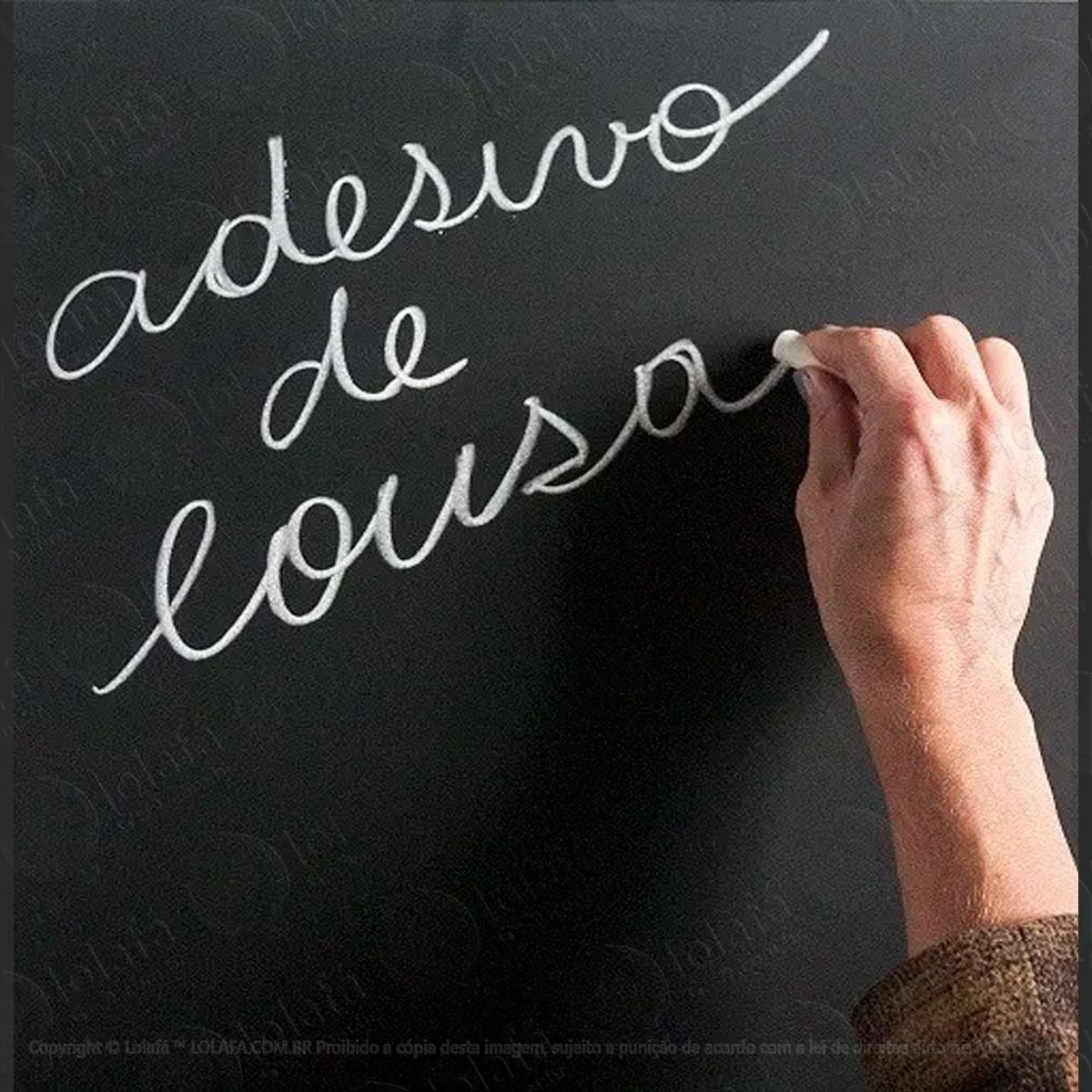 adesivo lousa quadro negro preto fosco 5m x 50cm mod:1162