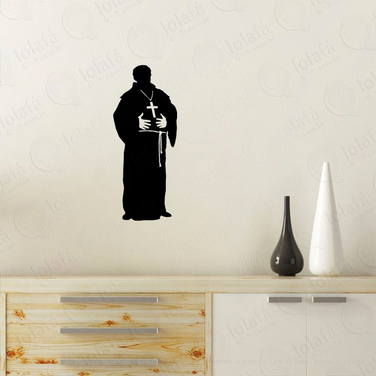 papa adesivo de parede decorativo para casa, quarto, sala e vidro - mod:91